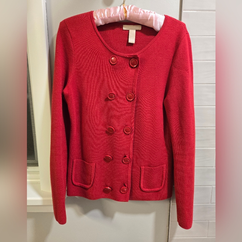 Banana Republic Double Breasted Sweater